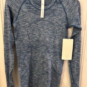 Lululemon Athletica Blue Heathered Apparel